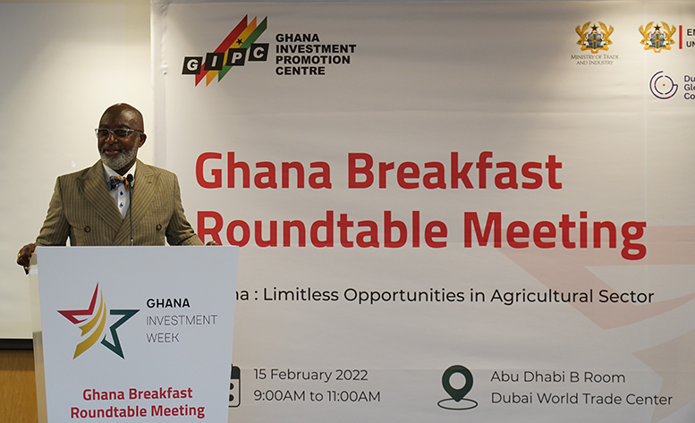 Ghana GIPC trade conference dubai