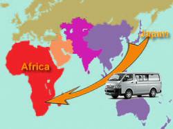 Exportation de voitures d'occasion japonaises en Afrique