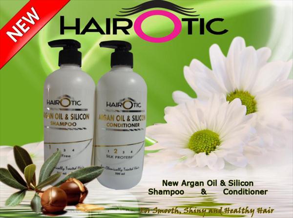 Argan Oil & Silicon Shampoo & Condioner