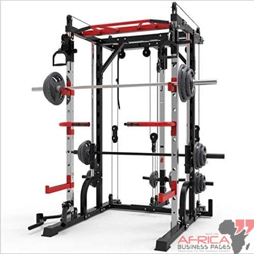 1441 Fitness Heavy Duty Smith Machine with Cable Crossover & Squat Rack - J009 