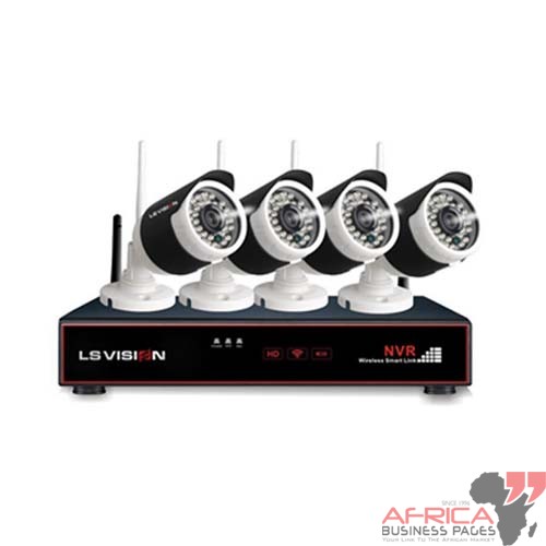 Security Camera CCTV 4 Channel WiFi NVR Kit