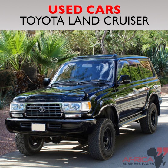 Used Toyota Land Cruiser for Safari 