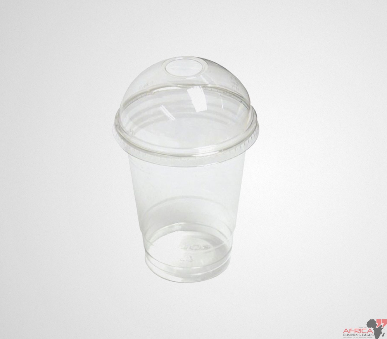 Clear PPE Plastic Glass With Lid