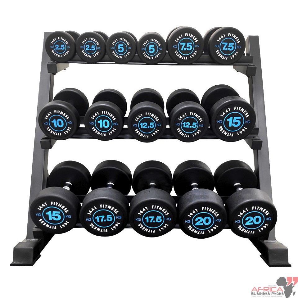 1441-pro-sports-fitness-premium-round-dumbbell-set-2-5-kg-20-kg-8-pairs-blue-with-3-tier-rack