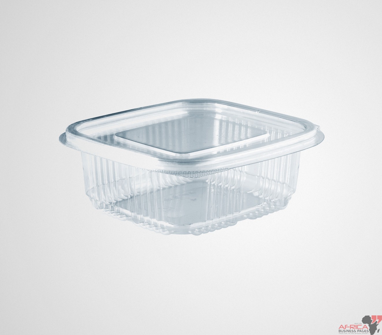 Clear Crystal Salad Container