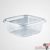 Clear Crystal Salad Container